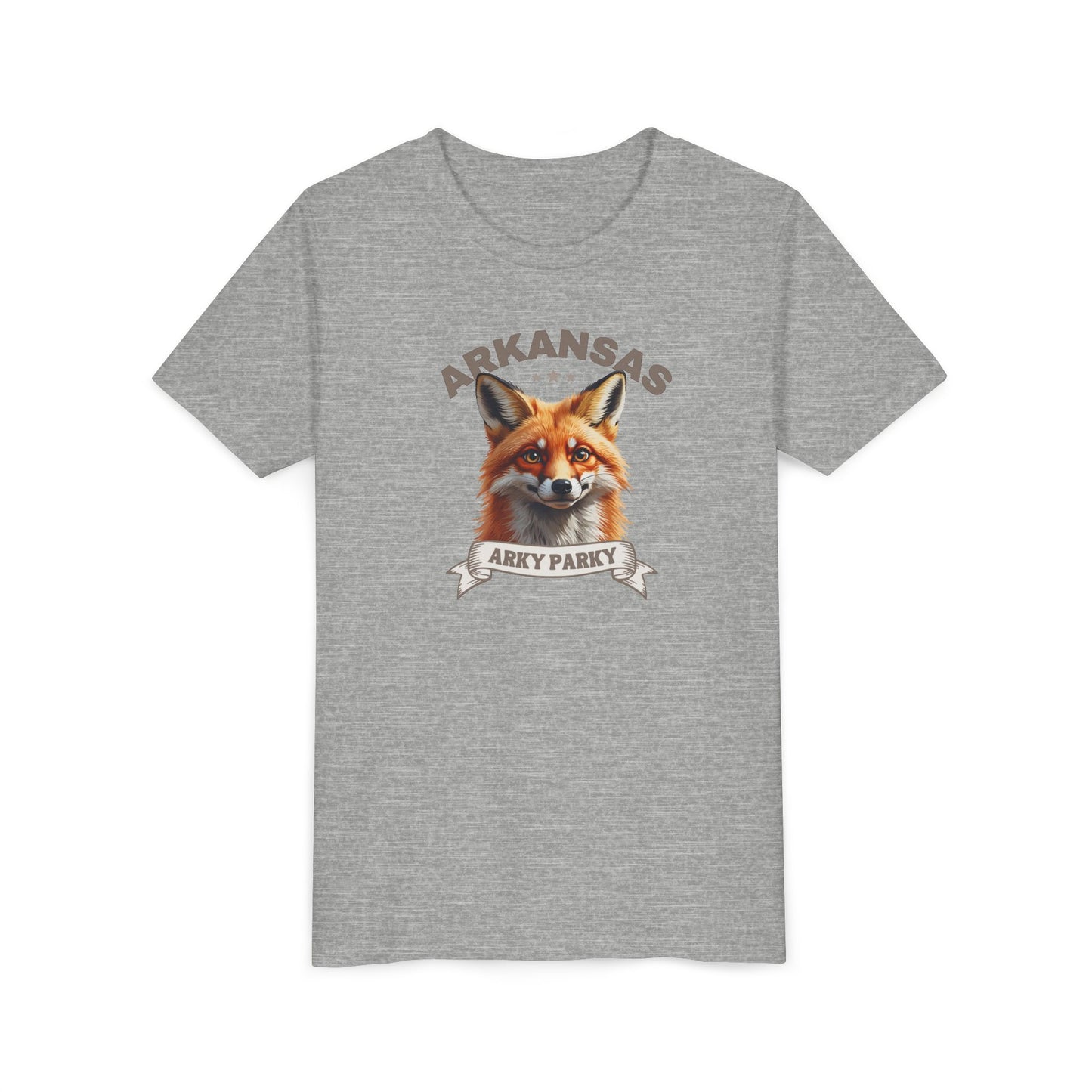 Arky Parky "Red Fox" Youth T-Shirt – Arkansas Kids Tee