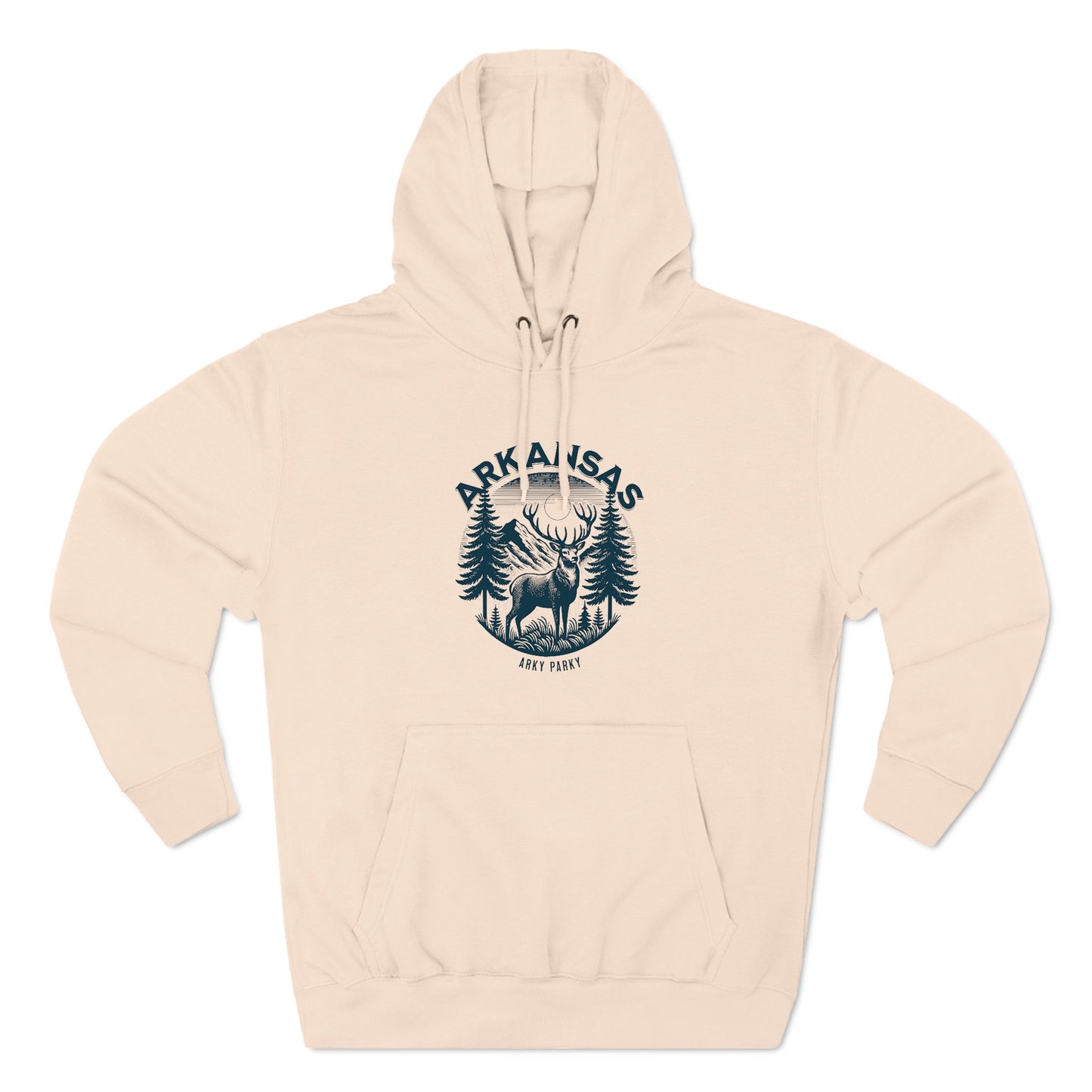 Arky Parky "Wilderness Collection: Elk" Three-Panel Fleece Lined Hoodie