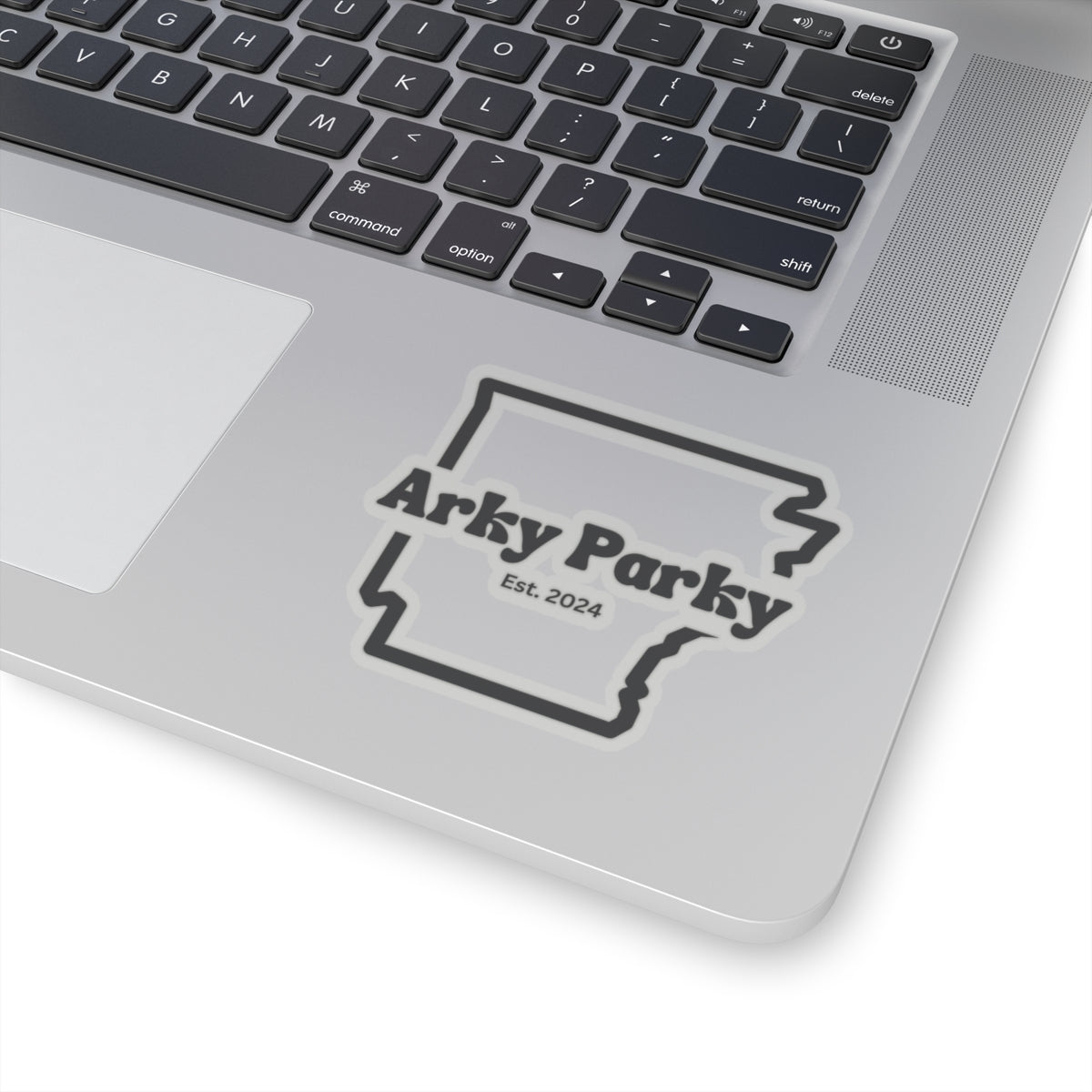 Arky Parky Sticker, Black