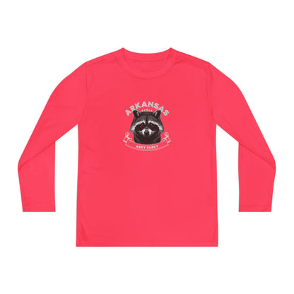 Arky Parky "Raccoon" Youth Long Sleeve Competitor Tee – Arkansas Adventure