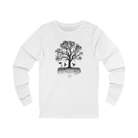 Arky Parky "Rooted in Arkansas" Tree and Wildlife Long Sleeve T-Shirt