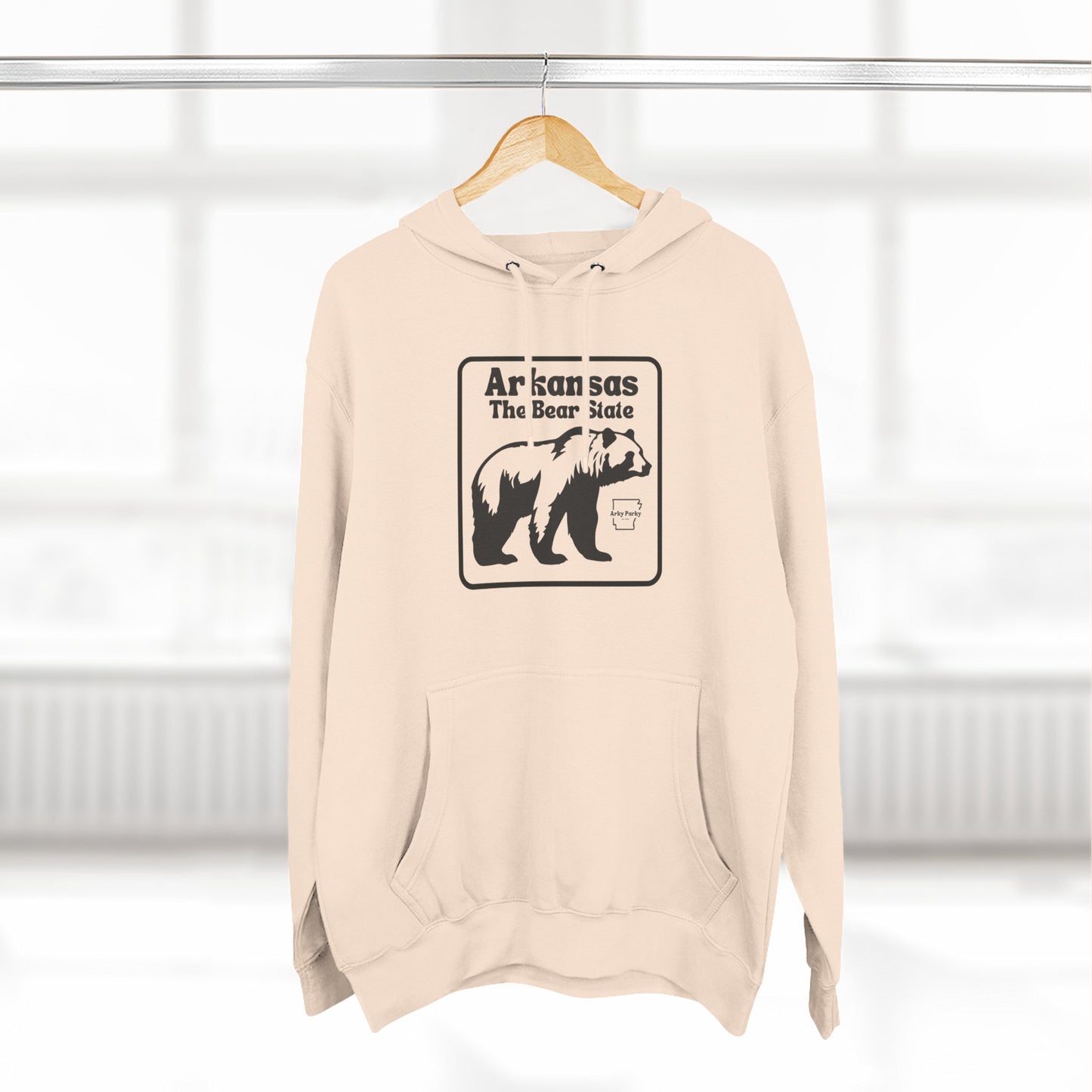 Arkansas The Bear State Hoodie