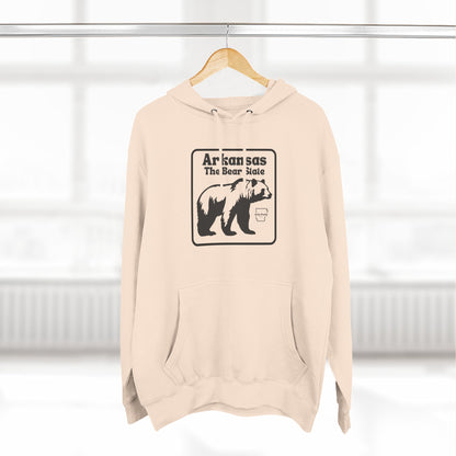 Arkansas The Bear State Hoodie