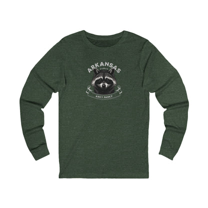 Arky Parky "Arkansas Raccoon" Long Sleeve T-Shirt