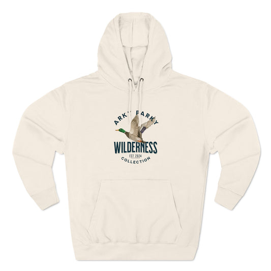 Arky Parky "Wilderness Collection - Mallard Drake" Three-Panel Fleece Lined Hoodie