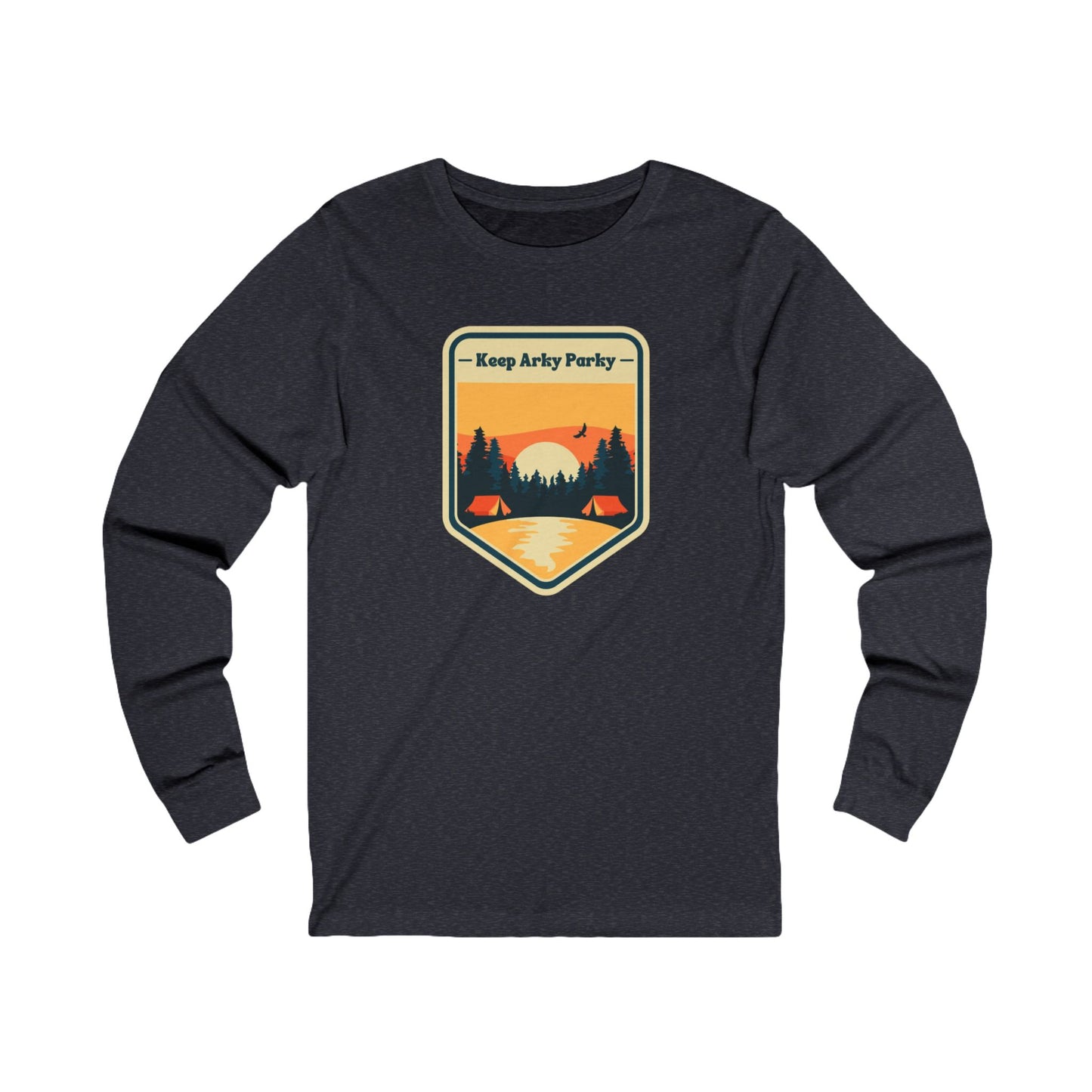 Keep Arky Parky "Sunset Serenity" Long Sleeve T-Shirt