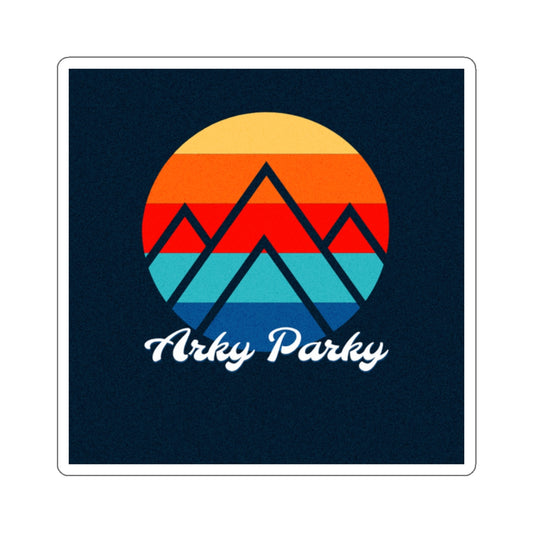 Arky Parky "Sunset Mountains" Sticker