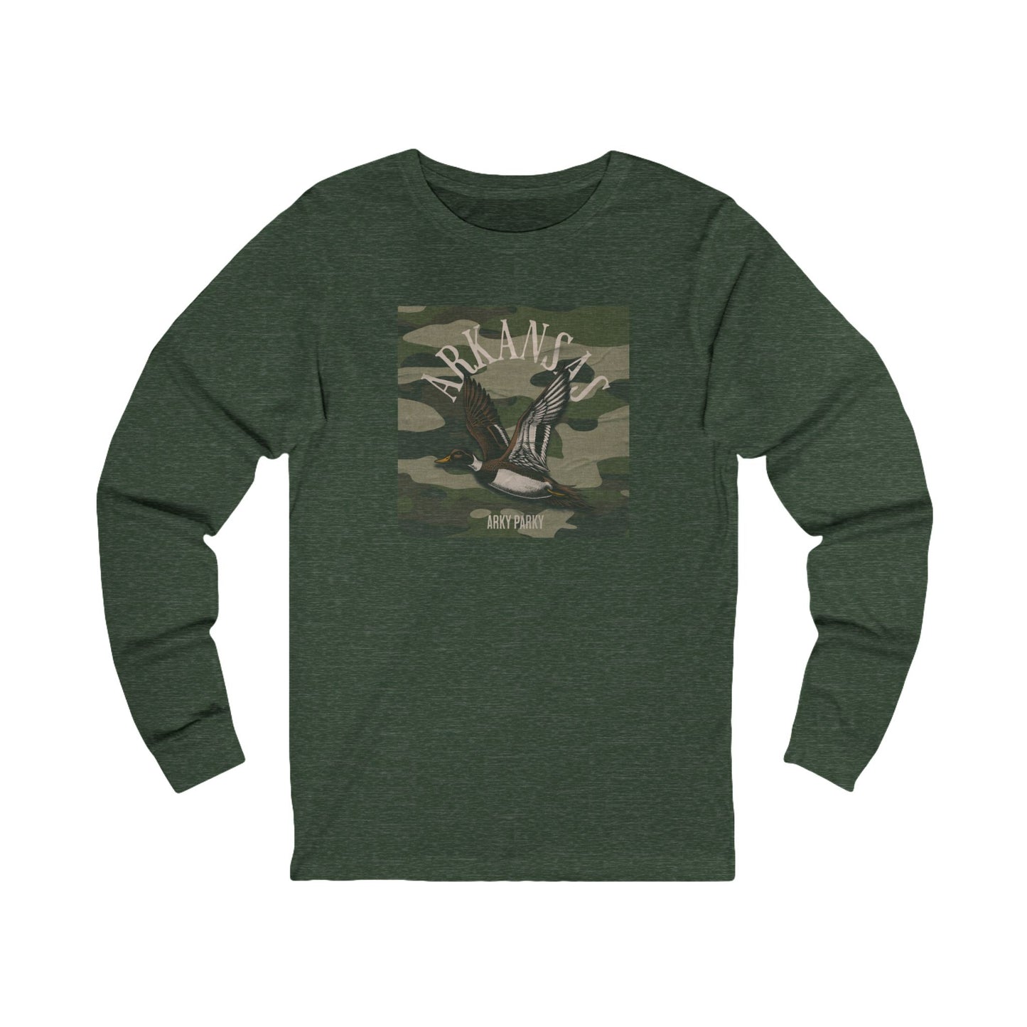 Arky Parky "Wilderness Collection: Pintail Duck" Long Sleeve T-Shirt