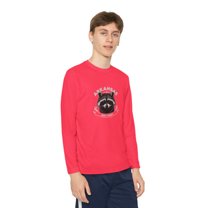 Arky Parky "Raccoon" Youth Long Sleeve Competitor Tee – Arkansas Adventure