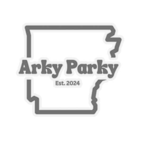 Arky Parky Sticker, Black