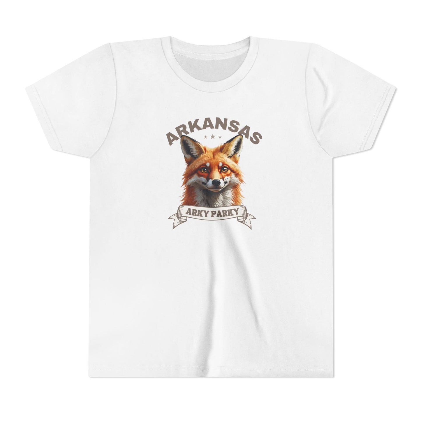 Arky Parky "Red Fox" Youth T-Shirt – Arkansas Kids Tee
