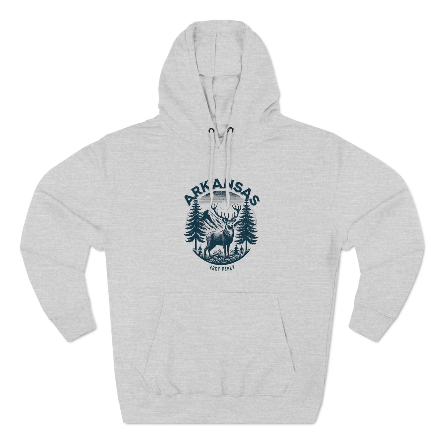 Arky Parky "Wilderness Collection: Elk" Three-Panel Fleece Lined Hoodie