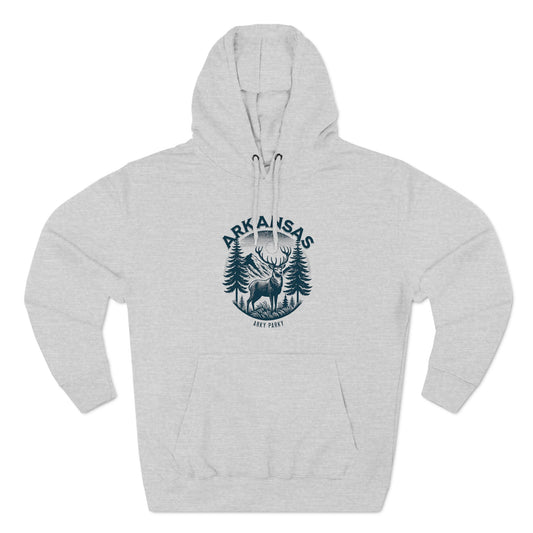 Arky Parky "Wilderness Collection: Elk" Three-Panel Fleece Lined Hoodie