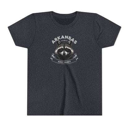 Arkansas Raccoon Youth Short Sleeve Tee