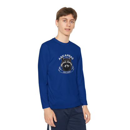Arky Parky "Raccoon" Youth Long Sleeve Competitor Tee – Arkansas Adventure