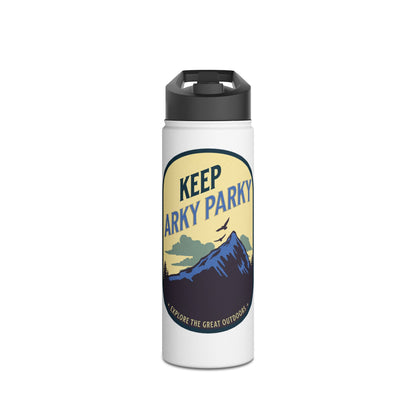 Arky Parky "Explore the Great Outdoors" Stainless Steel Water Bottle