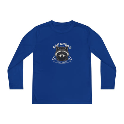 Arky Parky "Raccoon" Youth Long Sleeve Competitor Tee – Arkansas Adventure