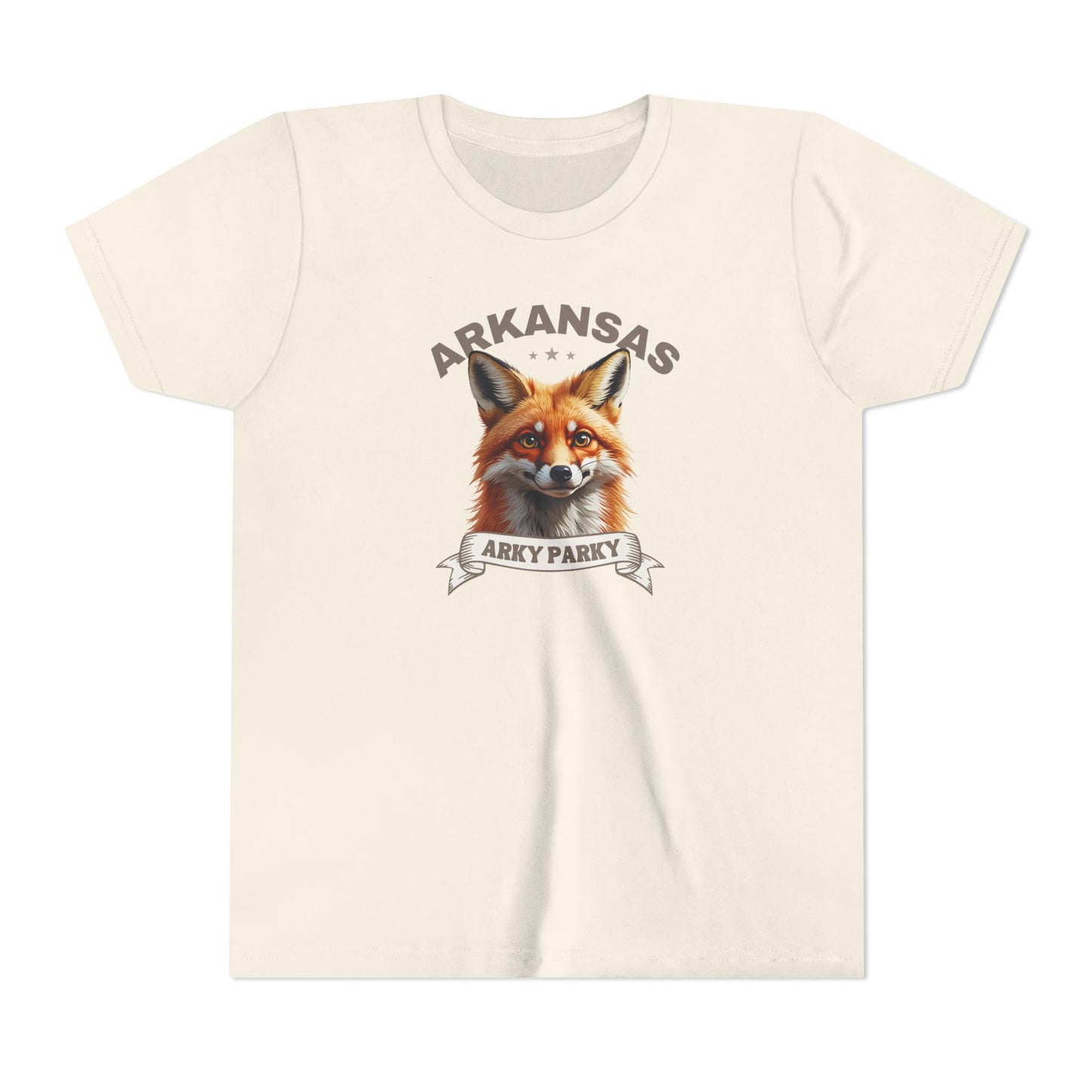 Arky Parky "Red Fox" Youth T-Shirt – Arkansas Kids Tee