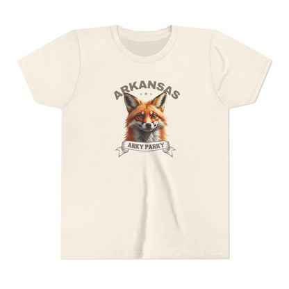 Arky Parky "Red Fox" Youth T-Shirt – Arkansas Kids Tee
