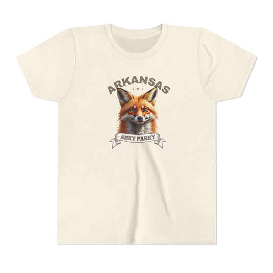Arky Parky "Red Fox" Youth T-Shirt – Arkansas Kids Tee