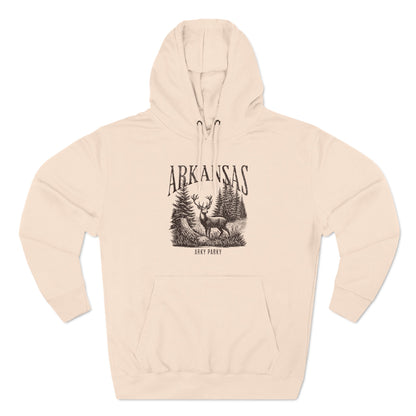 Arky Parky "Wilderness Collection: Forrest Elk" Three-Panel Fleece Lined Hoodie