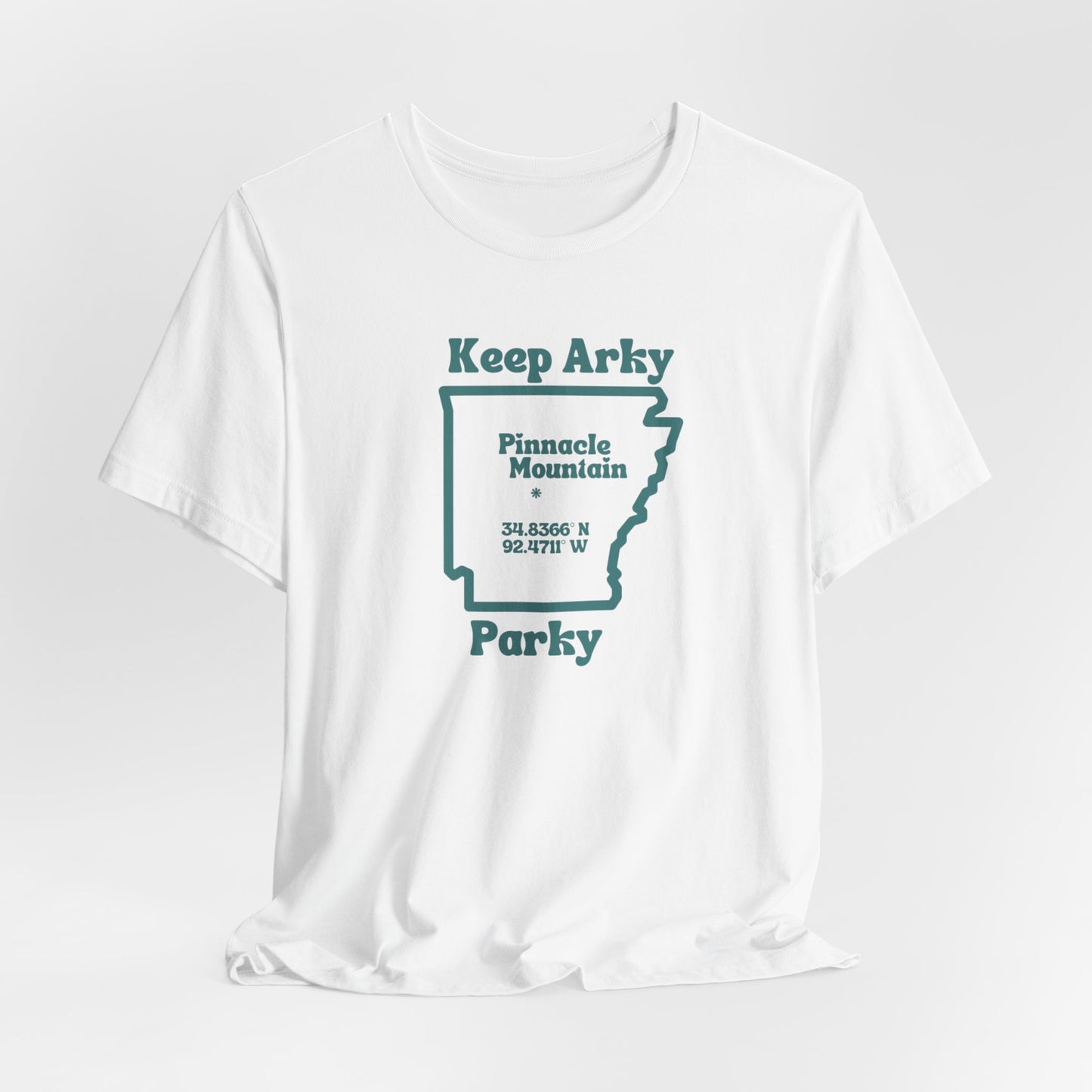 Keep Arky Parky Pinnacle Mountain T-Shirt