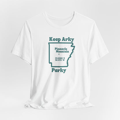 Keep Arky Parky Pinnacle Mountain T-Shirt