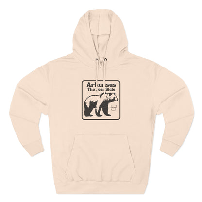 Arkansas The Bear State Hoodie