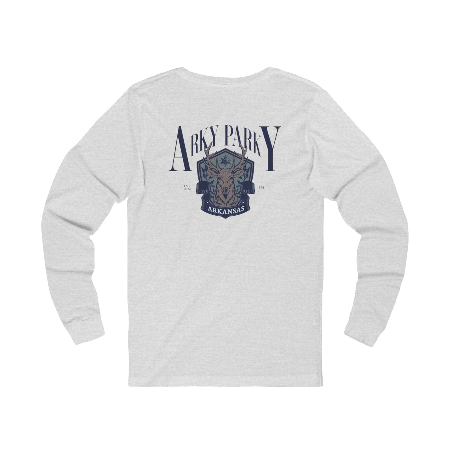 Arky Parky "Wilderness Collection: White-Tailed Buck" Long Sleeve T-Shirt