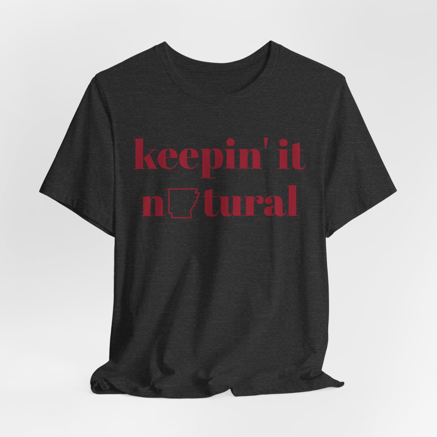 Arkansas "Keepin' It Natural" Jersey Short Sleeve Tee