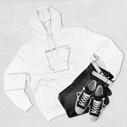 Fleece Hoodie - Arky Parky Ride Arkansas Bike Arkansas