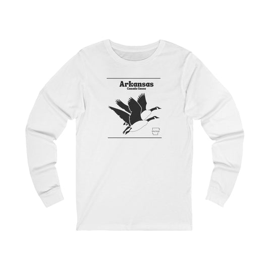 Arky Parky "Wilderness Collection: Arkansas, Canada Geese" Long Sleeve T-Shirt