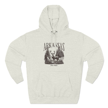 Arky Parky "Wilderness Collection: Forrest Elk" Three-Panel Fleece Lined Hoodie