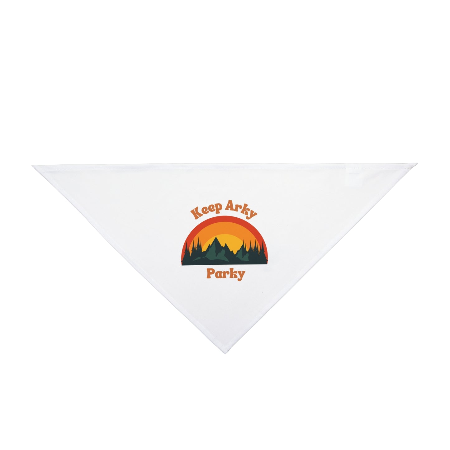 Keep Arky Parky Sunset Pet Bandana