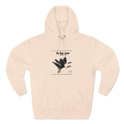 Arky Parky "Wilderness Collection: Arkansas, Canada Geese" Three-Panel Fleece Lined Hoodie