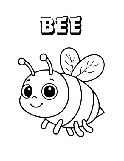 Digital Download | Nature Friends Printable Coloring Book