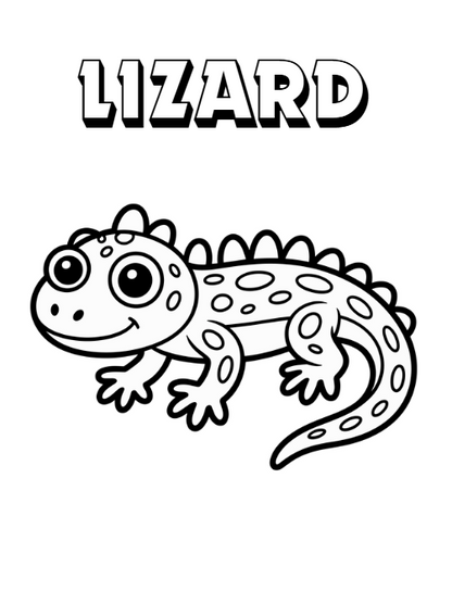 Digital Download | Nature Friends Printable Coloring Book